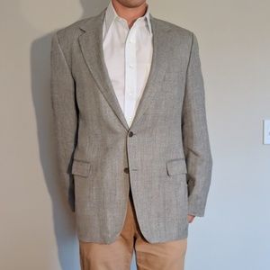 Brooks Brothers Black and Grey Blazer